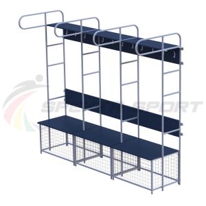 Купить Индивидуальное место хоккеиста ширина 580 мм. (3-х секционный) в Нефтеюганске 