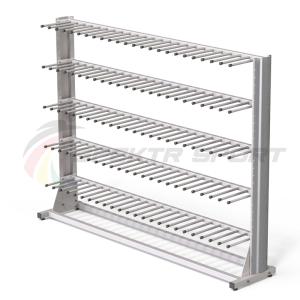 Купить Стеллаж для хранения коньков и роликов на 30 пар 2000х1500х400 в Нефтеюганске 