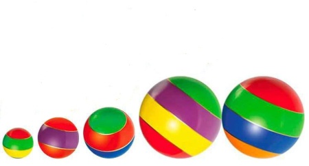 Купить Мячи резиновые (комплект из 5 мячей различного диаметра) в Нефтеюганске 