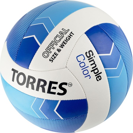 Купить Мяч волейбольный Torres Simple Color любительский р.5 в Нефтеюганске 
